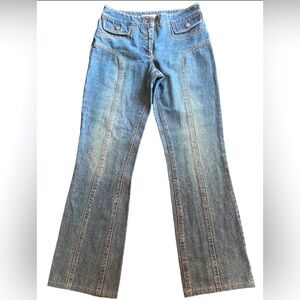 KORS Michael Kors Wide Leg Denim Jeans Size 4
